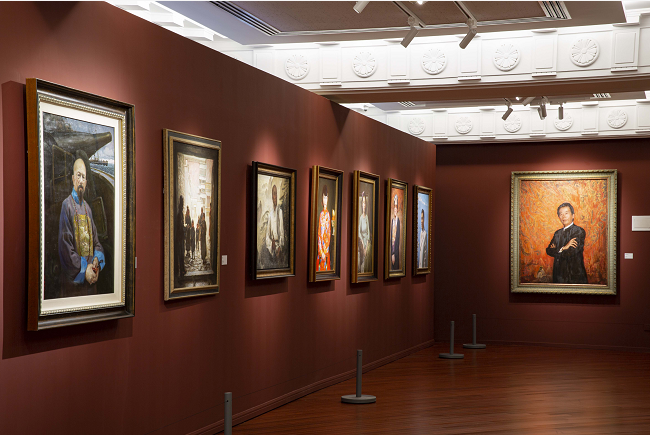 张自申绘画作品展在久事美术馆展出