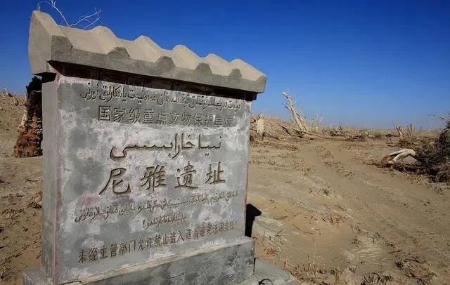 新疆尼雅遗址:千年来,被塔克拉玛干风沙掩埋的“精绝古国”