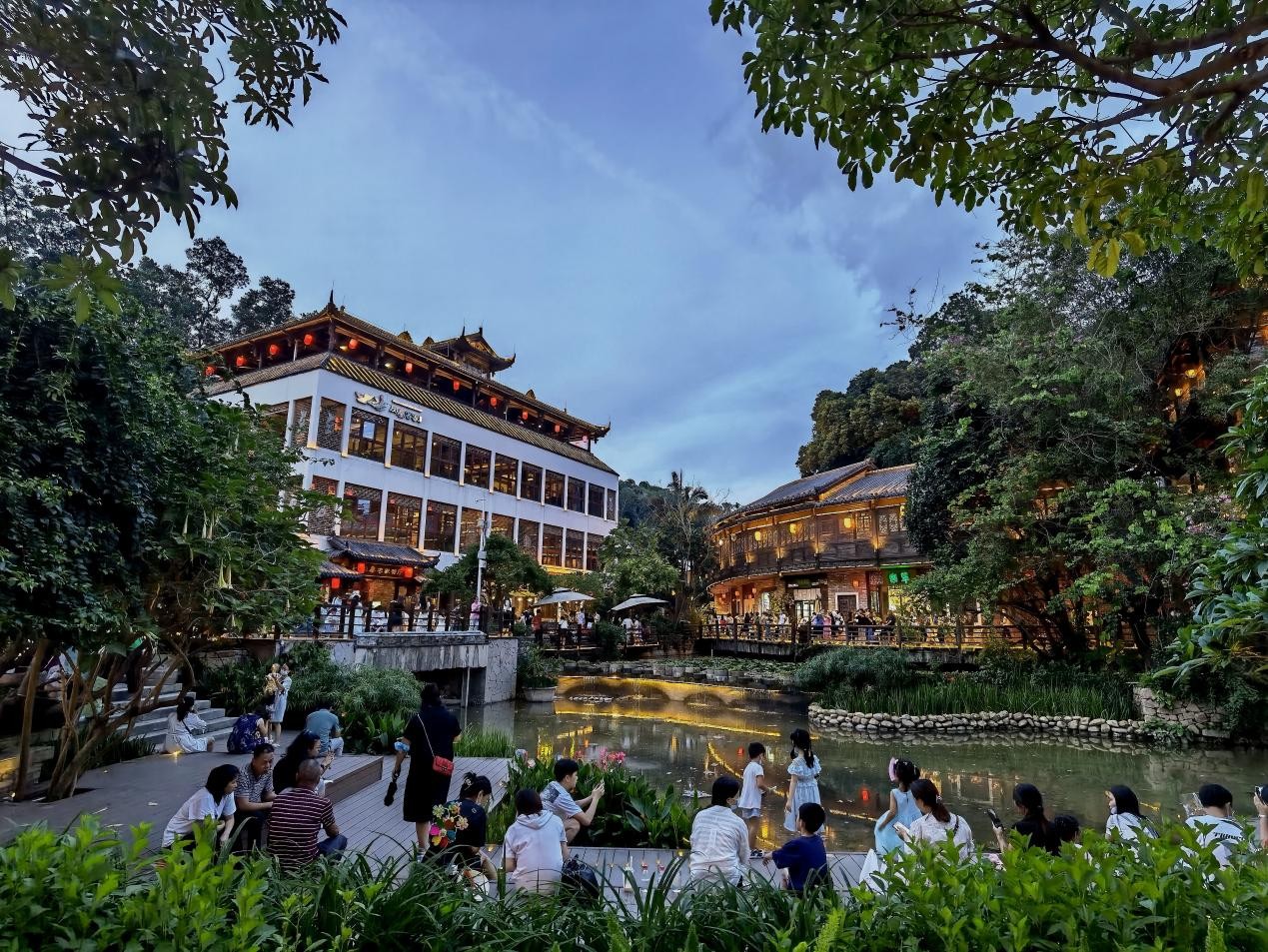 来甘坑古镇,赏田园秋色,过小凉帽秋收节!